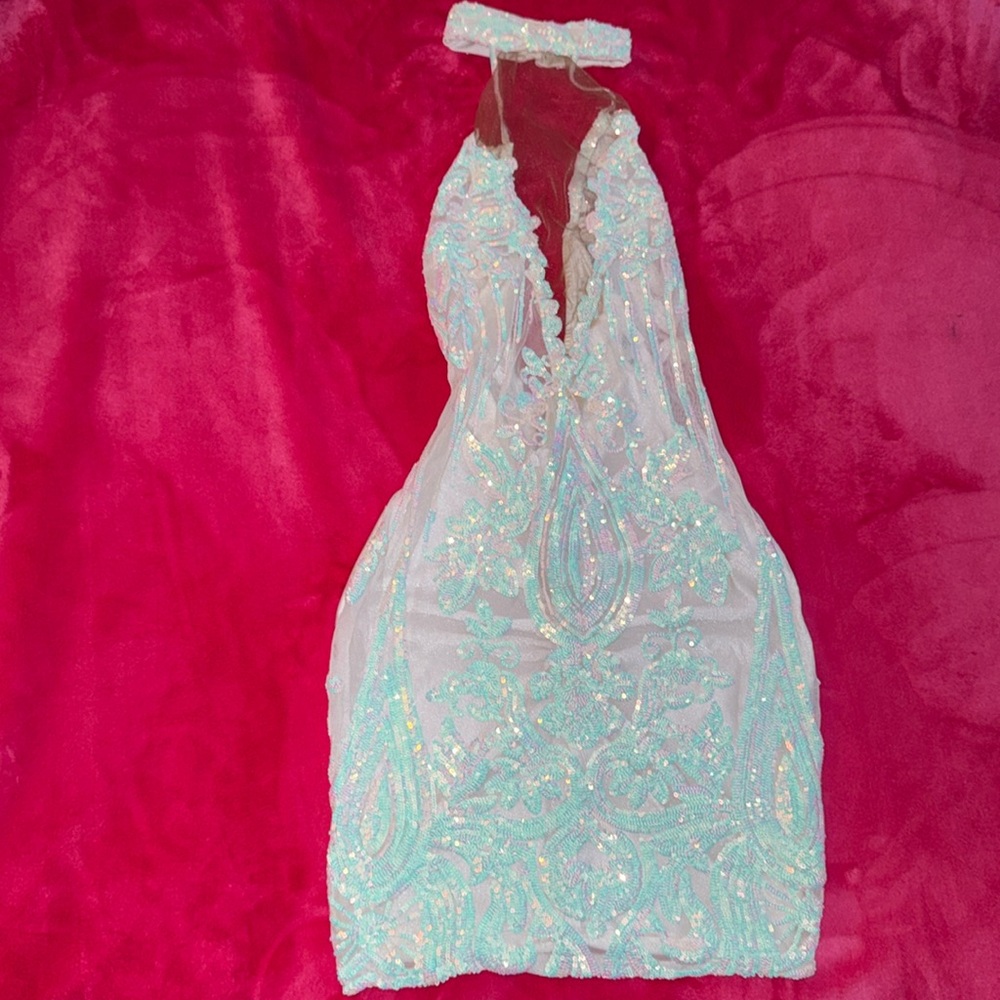 by: Hand Made, size: Medium, color: White Dress